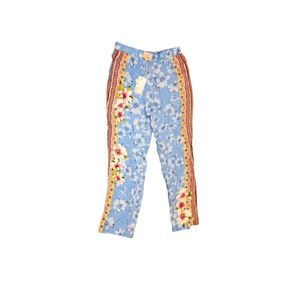 Johnny Was Kanni Pant Geneva Floral Print, Small NWT